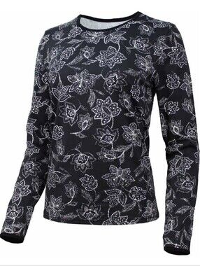 Hang Ten Women's Long Sleeve Rashguard Surf Shirt Size XS